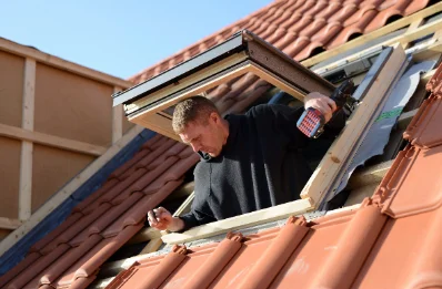 Pose de fenêtres de toit Velux à Lahosse